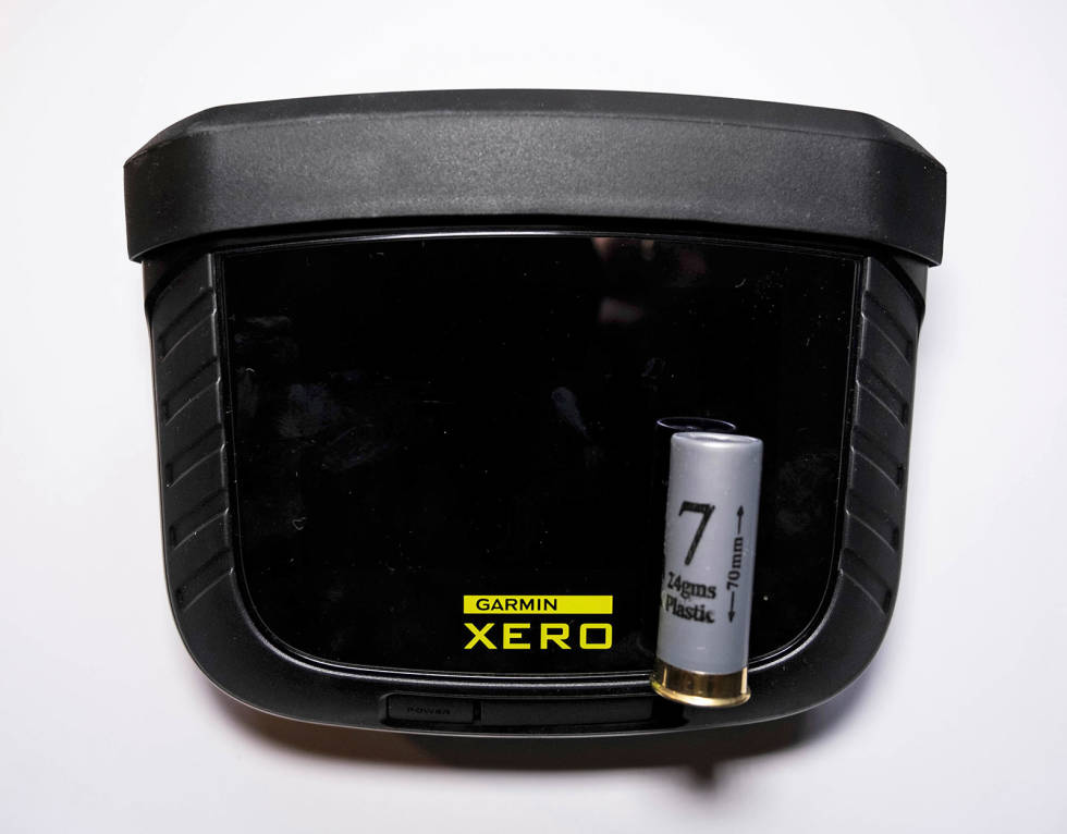 Hendig og robust: Xero S1 er liten, kompakt og tåler vann. Test-av-hagleradar-Garmin-Xero-S1-9