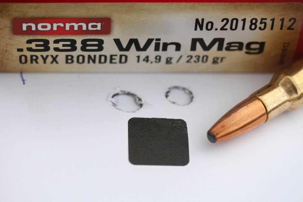 Rolig samling: Norma 230 Oryx holdt 775 m/s og ga 17 mm-samlinger. Test-av-magnumpatroner-9