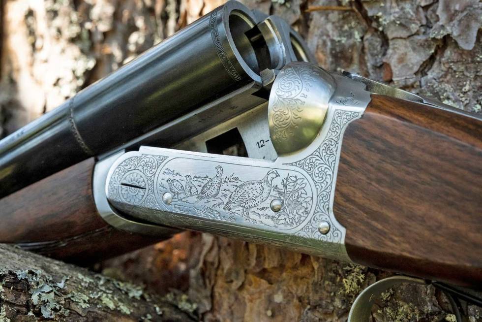 Vakre vaktler: Låskassen har lasergravert viltmotiv. Enkelt og ser bra ut. Test-av-Sabatti-Siro-6