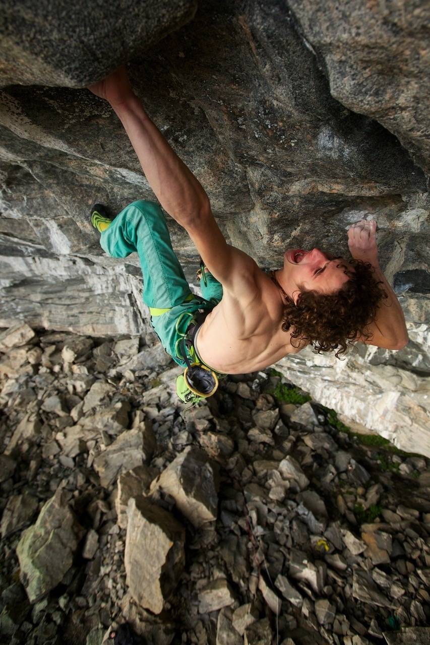 ADAM ONDRA: Den tsjekkiske klatreren har vært mye innom Flatanger de siste årene. Foto: Henning Wang test bilder små 16