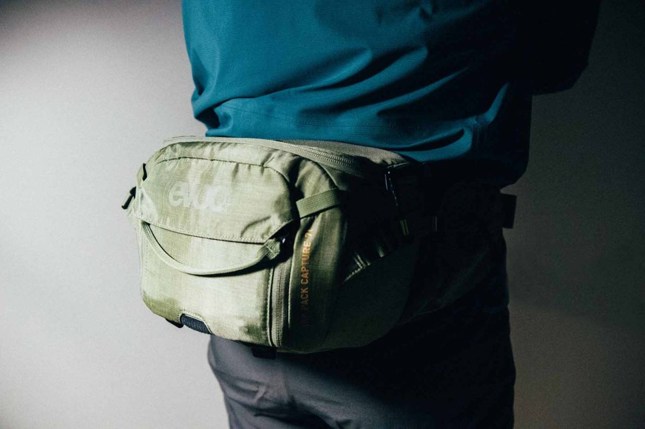 KOMPAKT: Evoc Hip Pack Capture gjør ikke mye ut av seg. test av evoc hip pack capture 7l