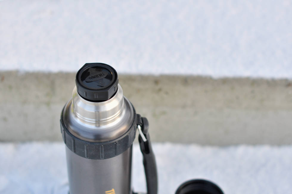 SPISSMARKERING: Korken gjør det lett å finne hellesporene, også i mørket. Thermos Work