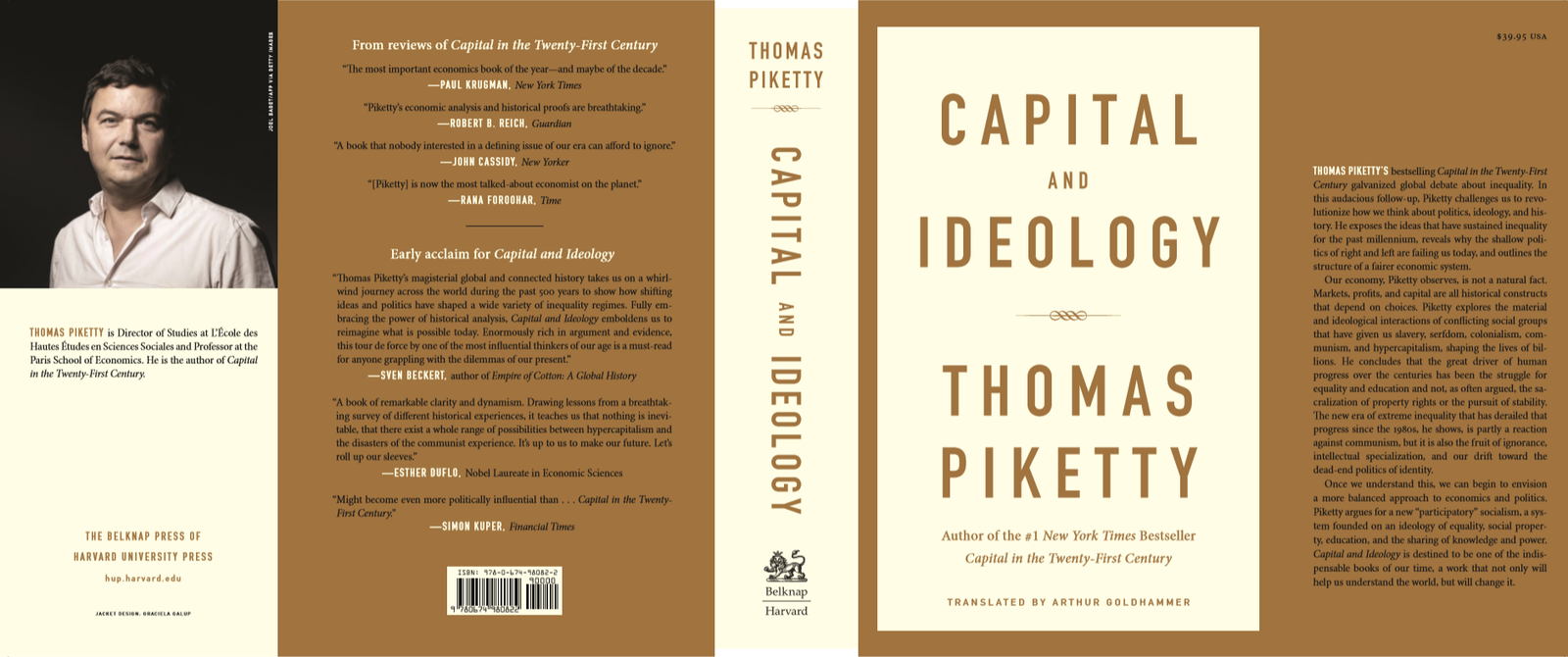 1150 SIDER: En av Nikolai Schirmers favoritter. Capital and Ideology av av den franske økonomen Thomas Piketty. En av Nikolai Schirmers favoritter. Capital and Ideology av av den franske økonomen Thomas Piketty