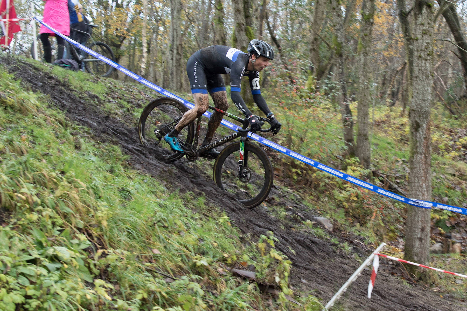 BRATT: Thorolf Hestness med full kontroll. Foto: Bengt Ove Sannes norgescup kross 2019 Sandnes