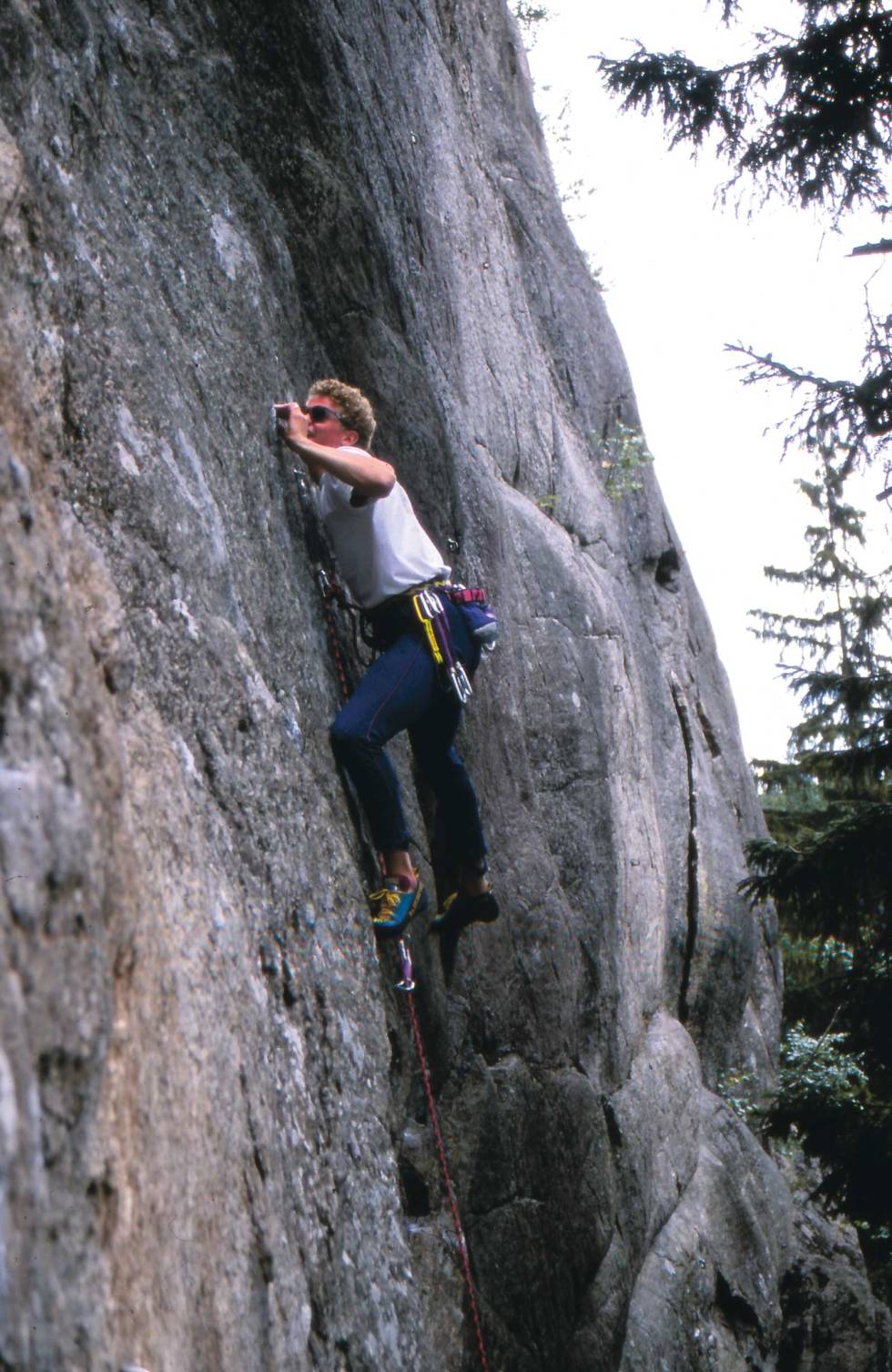 Tynt: Hellerud med Rune Strandli sommeren 1993. Foto: Rune Strandli Tjomas-Vekve-2