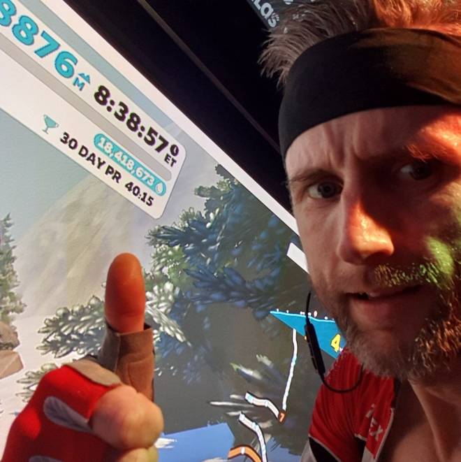 Tom Ove Kaland tom Ove Kaland Alpe du Zwift