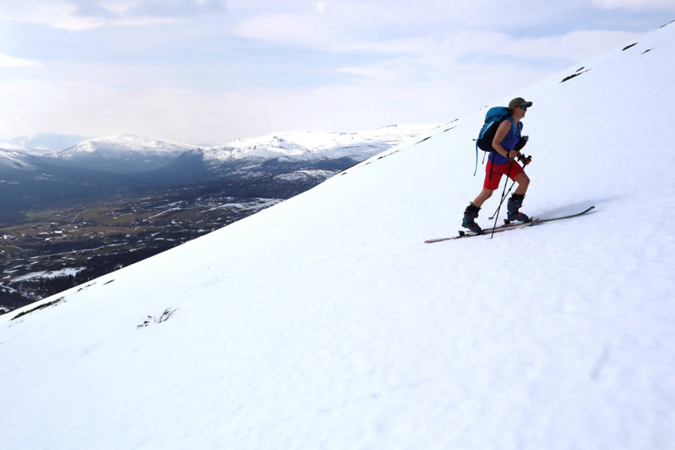 OFF-SEASON: Dern beste treninga for topptur er å gå topptur, men når sommeren kommer og snøen forsvinner fins det fine alternativer for å holde skiformen vedlike. Foto: Tore Meirik trening topptur