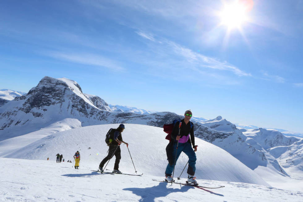 Har du anledning, er topptur bra - så lenge du er trygg. Foto: Håvard Myklebust High camp sunnmøre utemagasinet