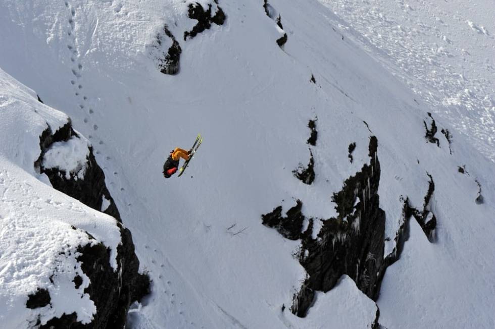 Torgrim Vole fra vinner-runnet sitt i Sauda BCC en gang tilbake. Foto: Per Inge Fjellheim Sauda skisenter svandalen sauda alpinsenter haugesund røldal stavanger alpint snowboard fri flyt guide snowboard ski freeride