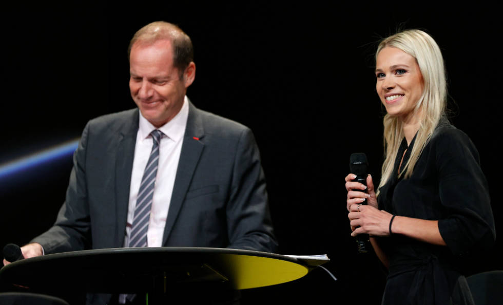 RITTDIREKTØR: Marion Rousse er Tour de France Femmes-sjef. Foto: Cor Vos tour de france femmes 2022, marion rousse