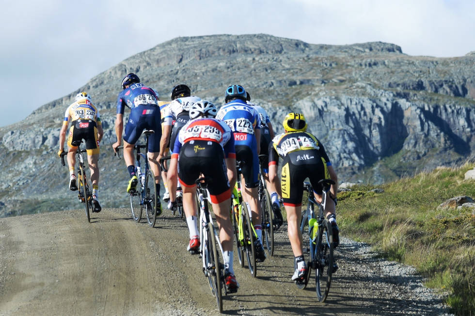 BEINHARDT: I Tour te fjells får du kjøre lange bakker som i de store etapperittene. Foto: Kent Murdoch Tour te fjells 2017