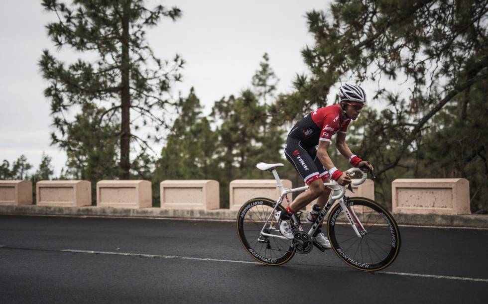SLUTT: Alberto Contadors samarbeid med Trek er nå trolig over. Foto: Trek/ Kristof Ramon. alberto contador