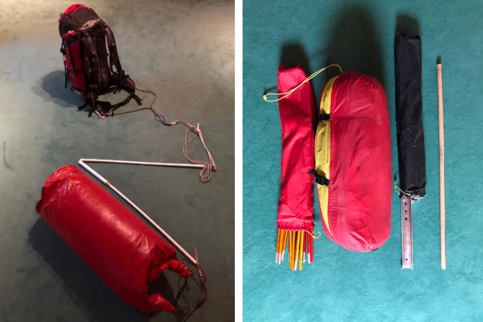 LANGTUR: Lett rigg. Foto: Bjørn Riis-Johannessen TREkkbag haul bag ekspedisjon
