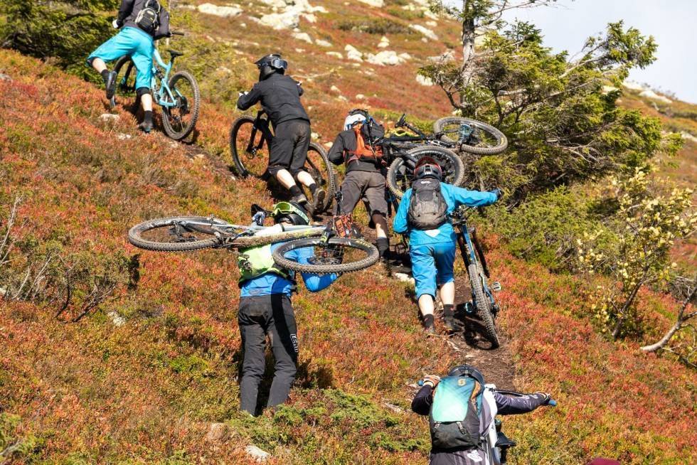INTERESSERT: Trysil Enduro har uttrykt interesse for en Norgescup i enduro. Årets ritt går 18.-19. september. Foto: Jonas Sjögren Trysil Enduro