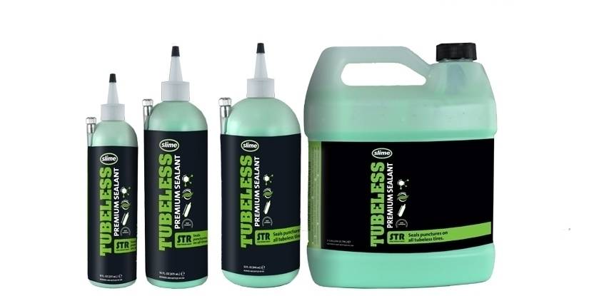 LATEX: Flytende, seig guffe som tetter dekket ved punktering. tubeless-guffe