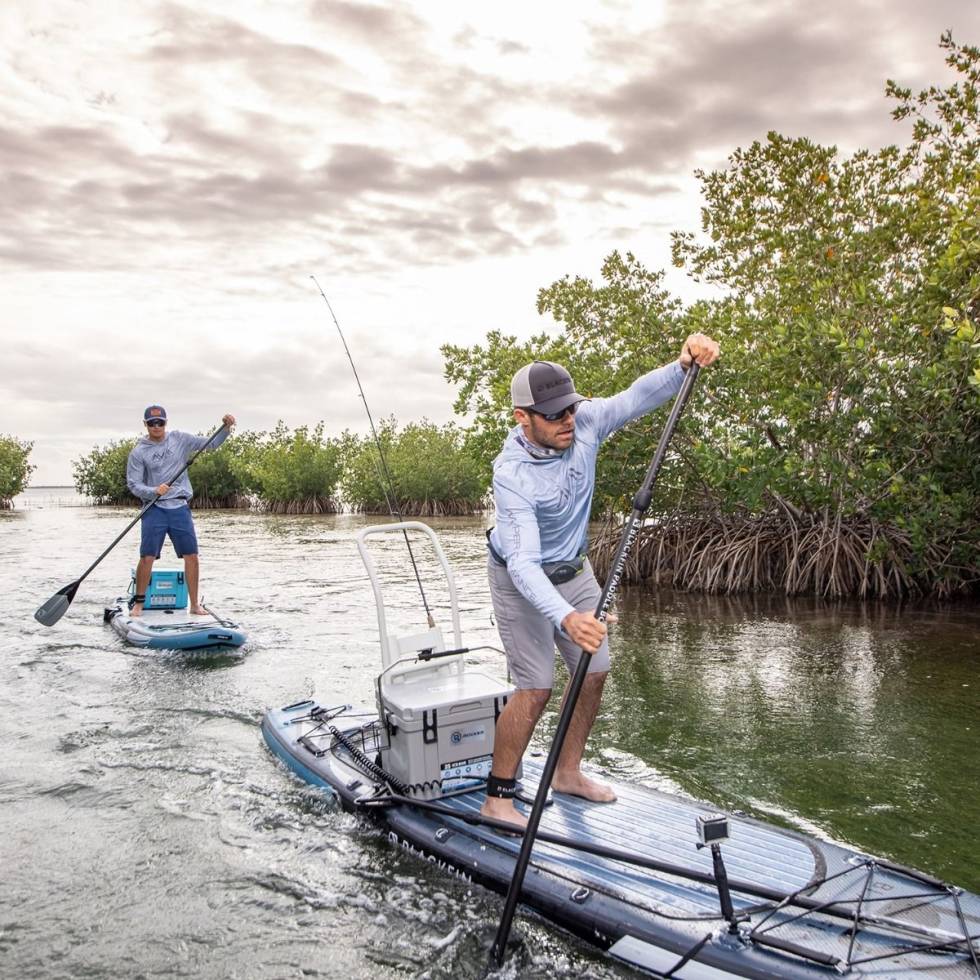 ALT SKAL MED: Amerikanerene har tatt SUP-touring og ekspedisjons-padling til et helt nytt nivå. Amerikanerene har tatt SUP-touring og ekspedisjons-padling til et helt nytt nivå.