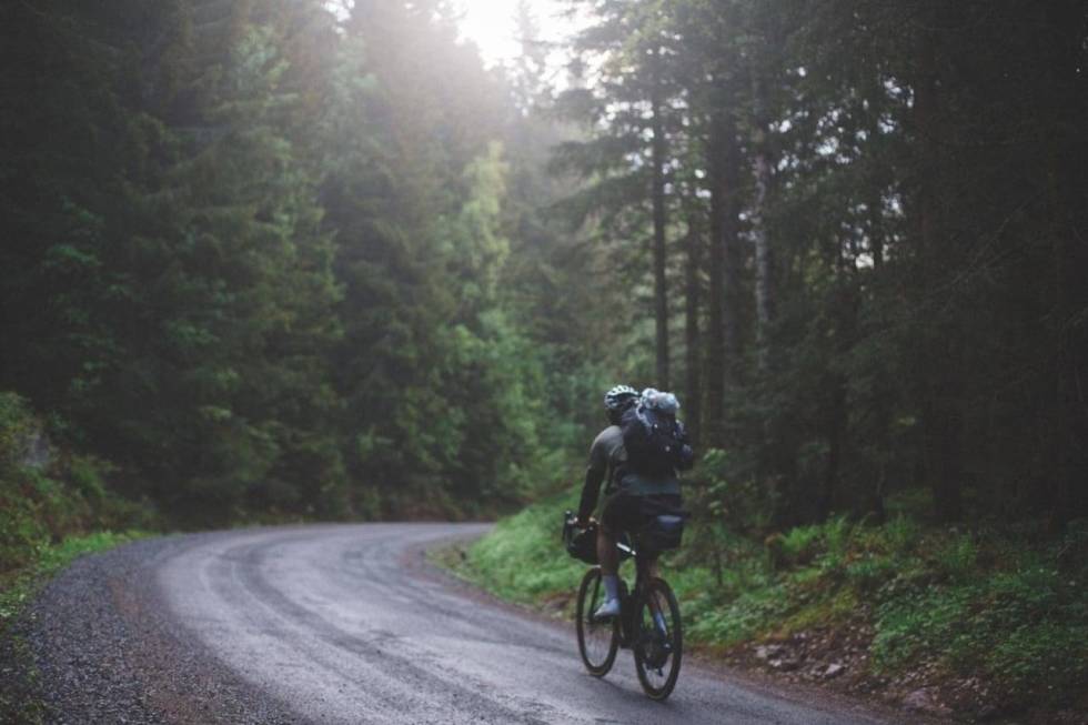 Grusveiene i østmarka funker bra på sykkel om du er utenfor skisesongen. Foto: Kristoffer H. Kippernes skituer marka vangen utemagasinet guide oslomarka østmarka