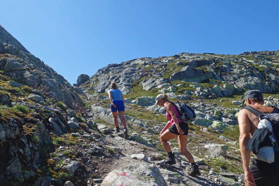 Turen går igjennom vakker fjellnatur. Foto: Erlend Larsen Toreskyrkja Gaustablikk Rjukan