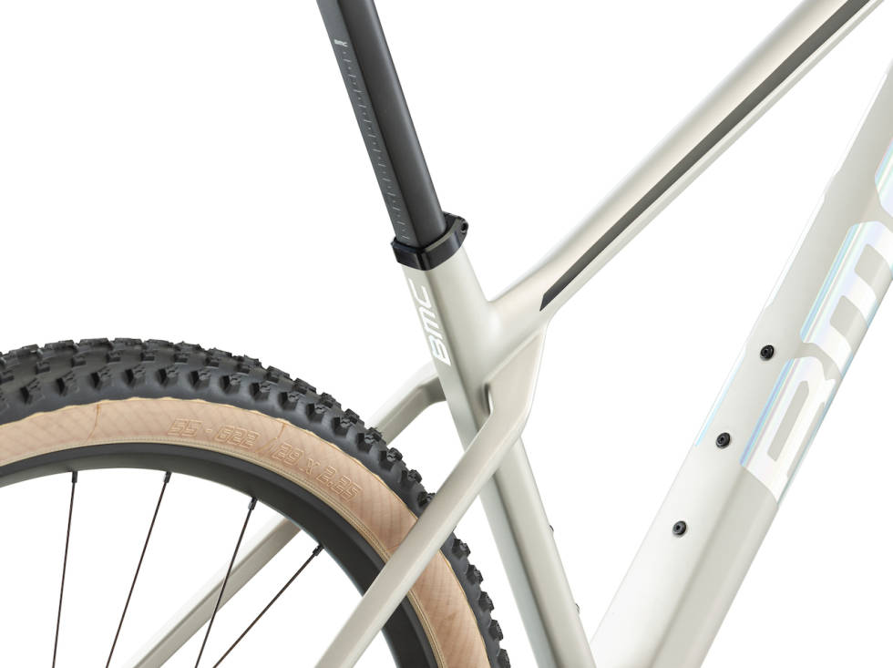 D-FORMET: BMC har valgt en egen D-formet setepinne på TwoStroke. Dette gjør det mer krevende å ettermontere senkepinne. BMC TwoStroke