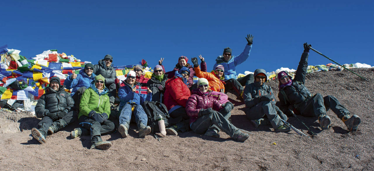 LAGSEIER: Topp stemning i den norske troppen. Foto: Vegard Stenerud UTE83_20150828_0230