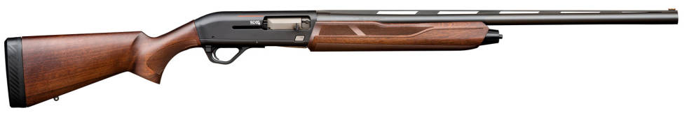 Winchester SX4: For første gang merker jeg at det er forskjell på rekylene i de to halvauto-systemene, der SX4 er snillest. Våpentest-Winchester-SX4-Sauer-SL5-3