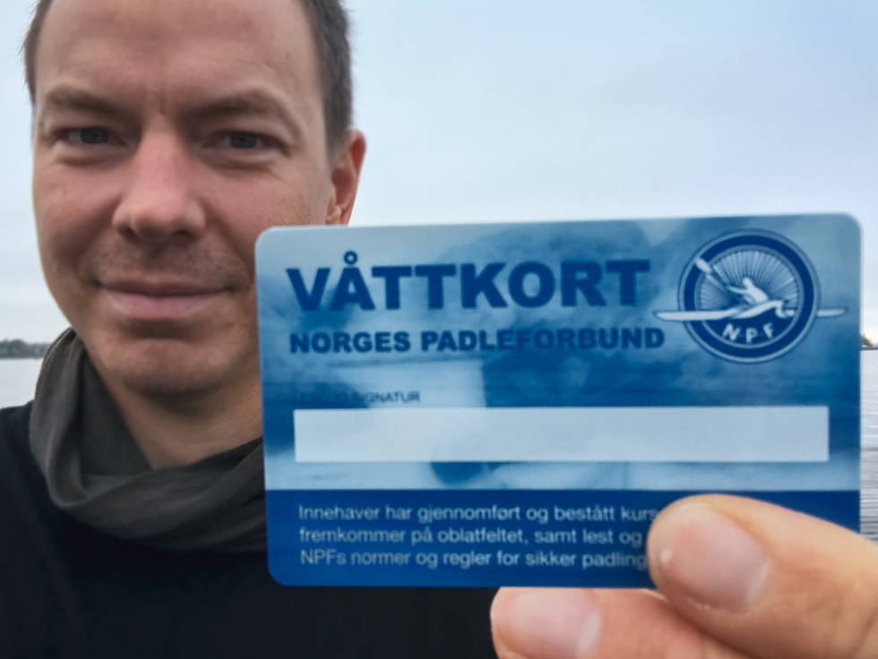 VÅTT KORT: Sånn ser våttkortet til Kristoffer Vandbakk ut. Sånn ser våttkortet ut