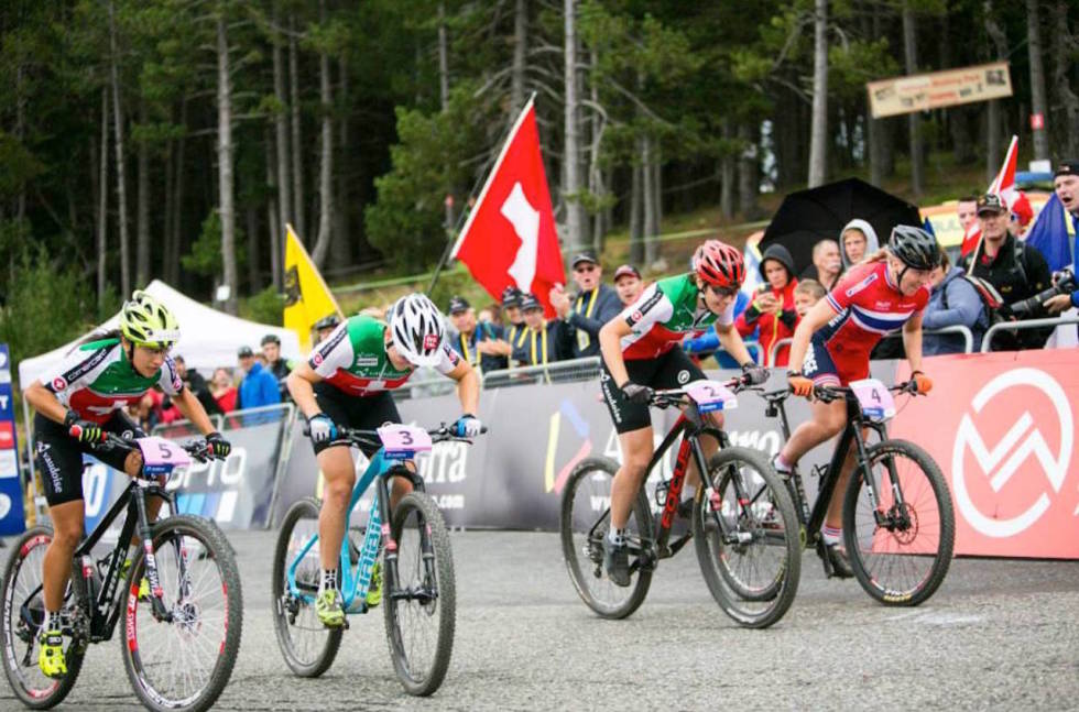 VM-SØLV: Ingrid Sofie Bøe Jacobsen vant sølv i sprint-VM i 2015. Foto: Vallnord Ingrid Sofie Bøe Jacobsen