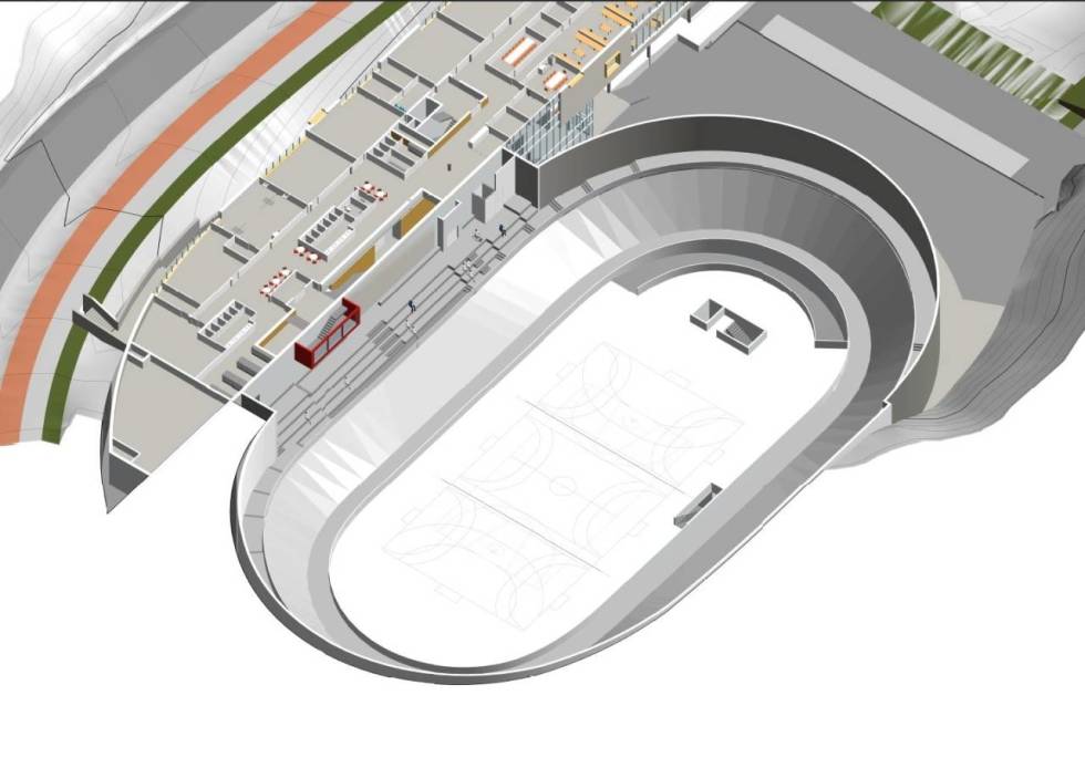 FLERBRUKSHALL: Velodromen skal benyttes til flere innendørsidretter, ikke bare sykling. velodom