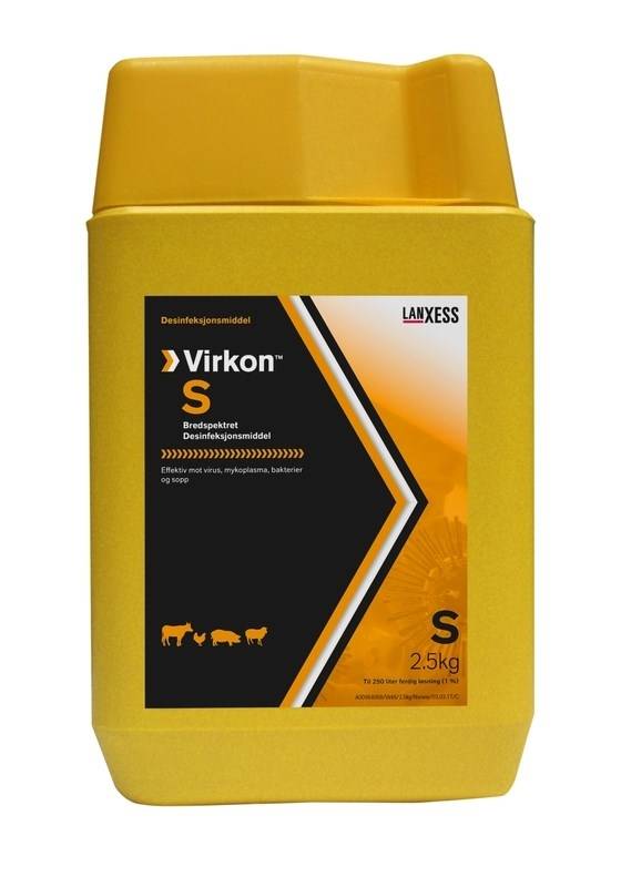 DESINFISERER: Det samme middelet brukes for eksempel i svømmehaller og treningssentre. virkon S