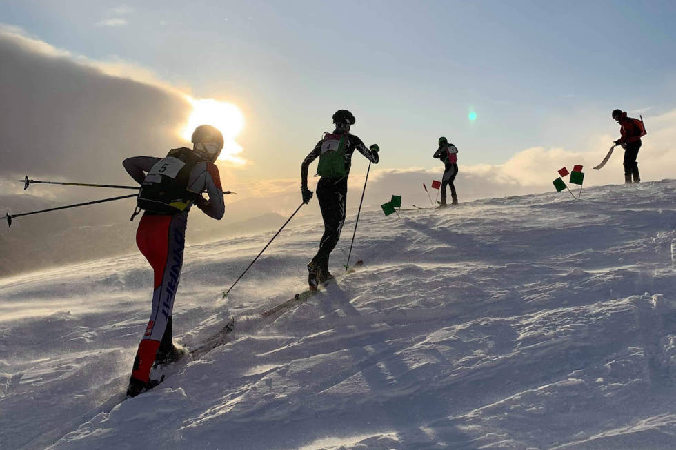 Voss Rando viste fram Myrkdalens solside på lørdagens individuelle konkurranse. Foto: Knut Horvei