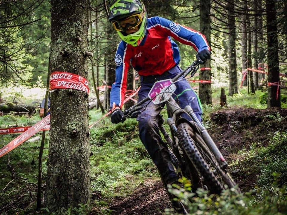 William Scheele er en av de 11 rytterne på SK Ryes nye endurosatsing. Foto: Leo Solland Rye Enduro