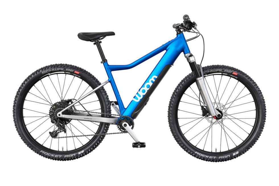 LETTVEKTER: Woom sin elsykkel for barn veier bare 16 kilo inkludert motor. elsykkel barn woom