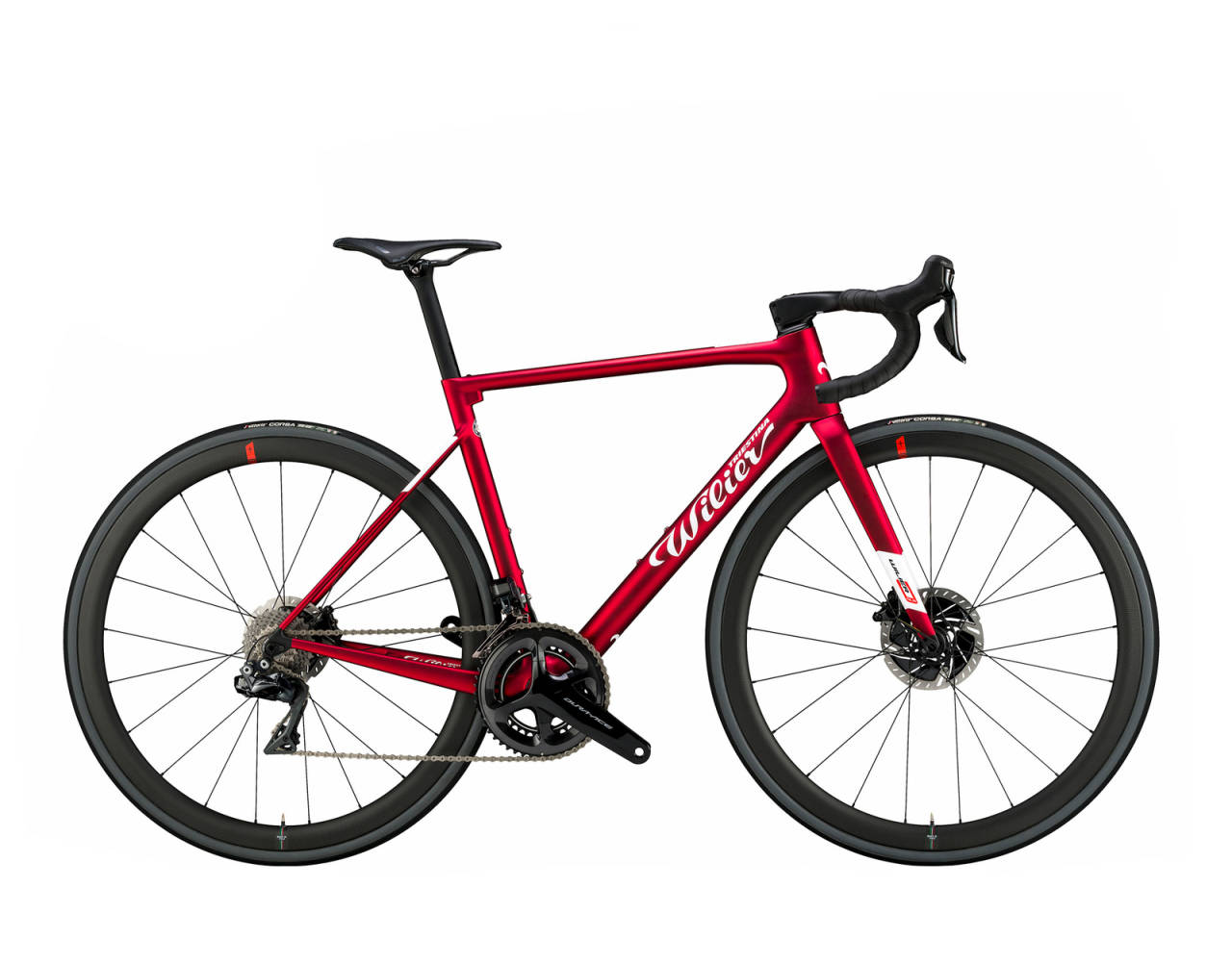 LETT MED SKIVER: Wiliers Zero SLR skal veie 6,8 kilo med skivebremser og 28 mm dekk. Wilier Zero SLR