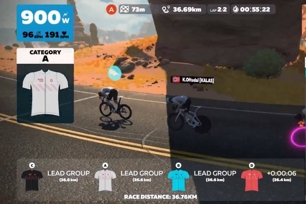 ZWIFT-NORGESCUP: NCFs nye Vinter Cup starter førstkommende onsdag og fungerer også som uttaksgrunnlag for Zwift-VM. Zwift Norgescup